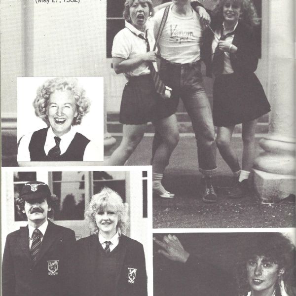 Dress up Charity Day 1981-82