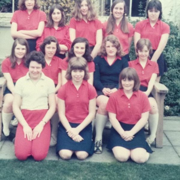 Girl's Hockey Team circa 1970's