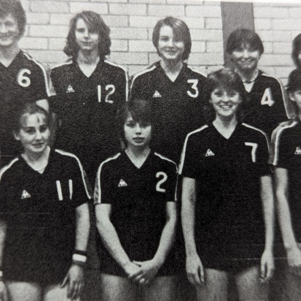 Girls Volleyball Team 1982