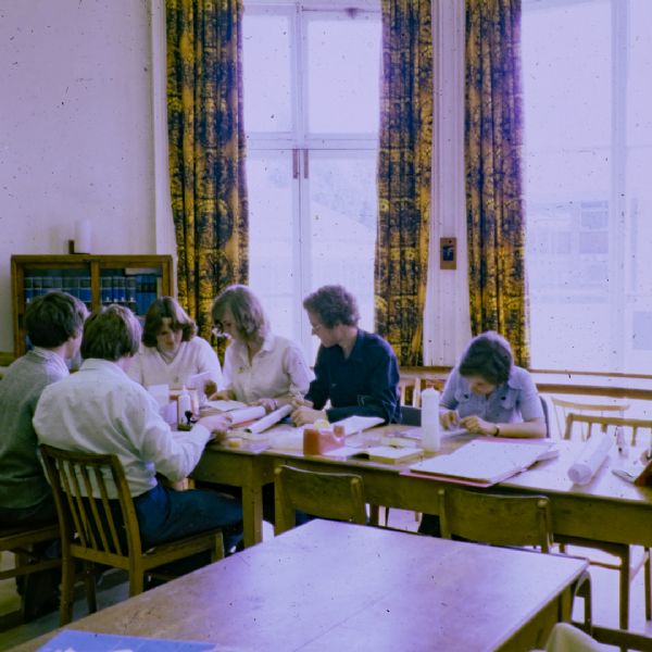 Mrs McChesney - English teacher and Librarian 1960's-1980'sintheSchoolLibrary