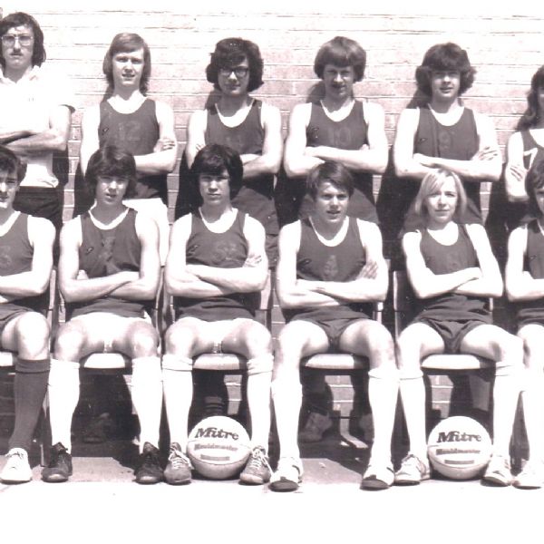 Purbrook Grammar Basketball Team 1974