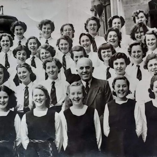 School Choir County Banner Winners 1953