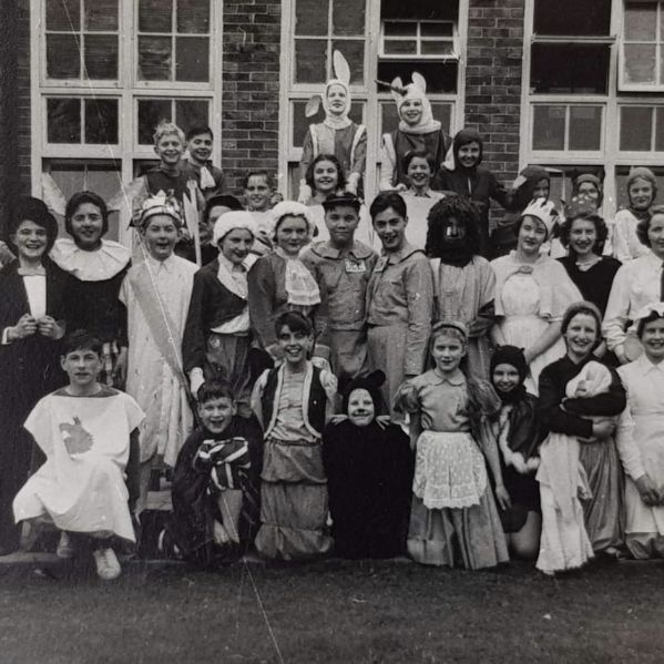 School Production Alice in Wonderland 1956